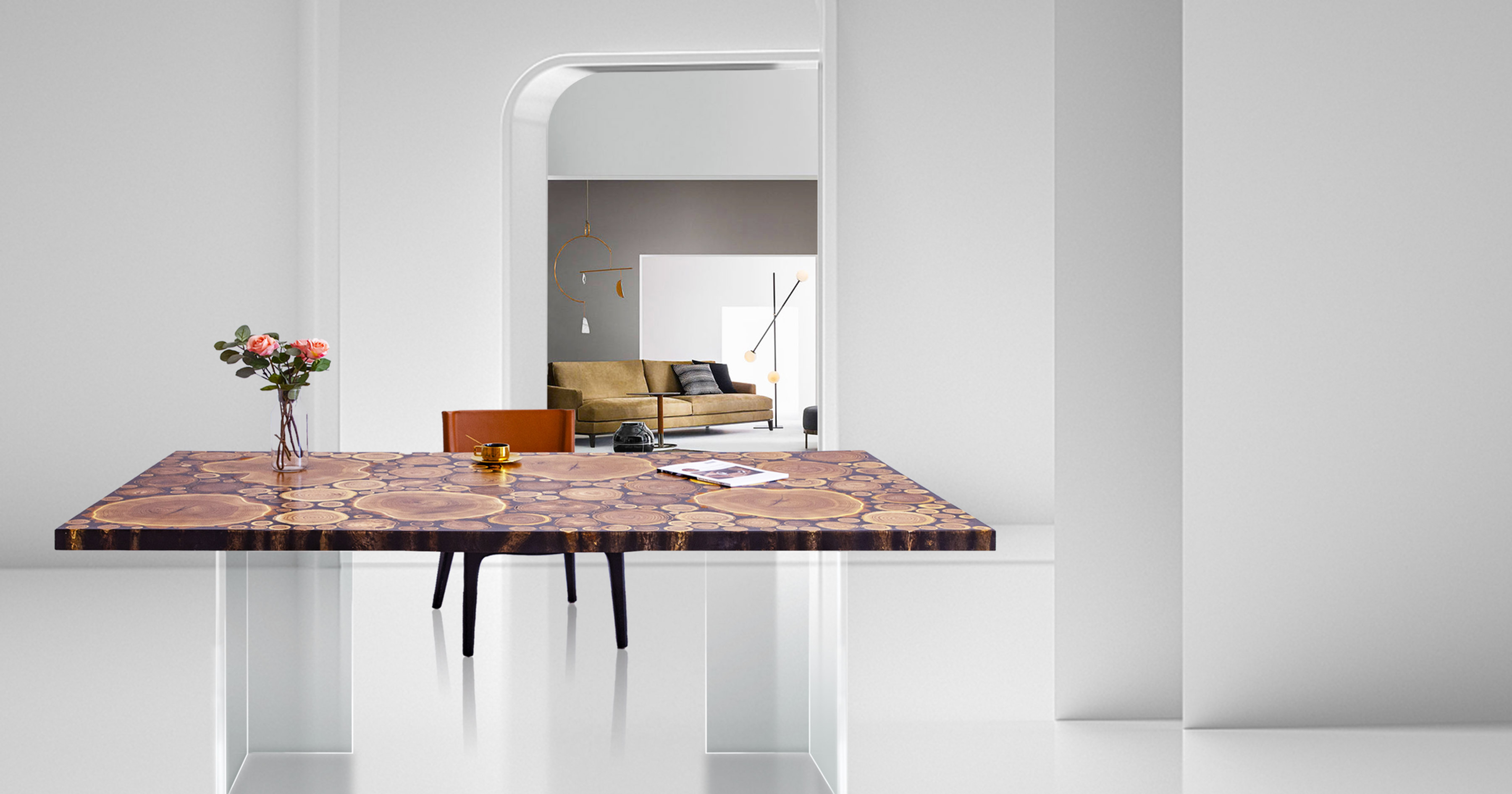 Ohio Epoxy Table -| Dining table | Conference Table