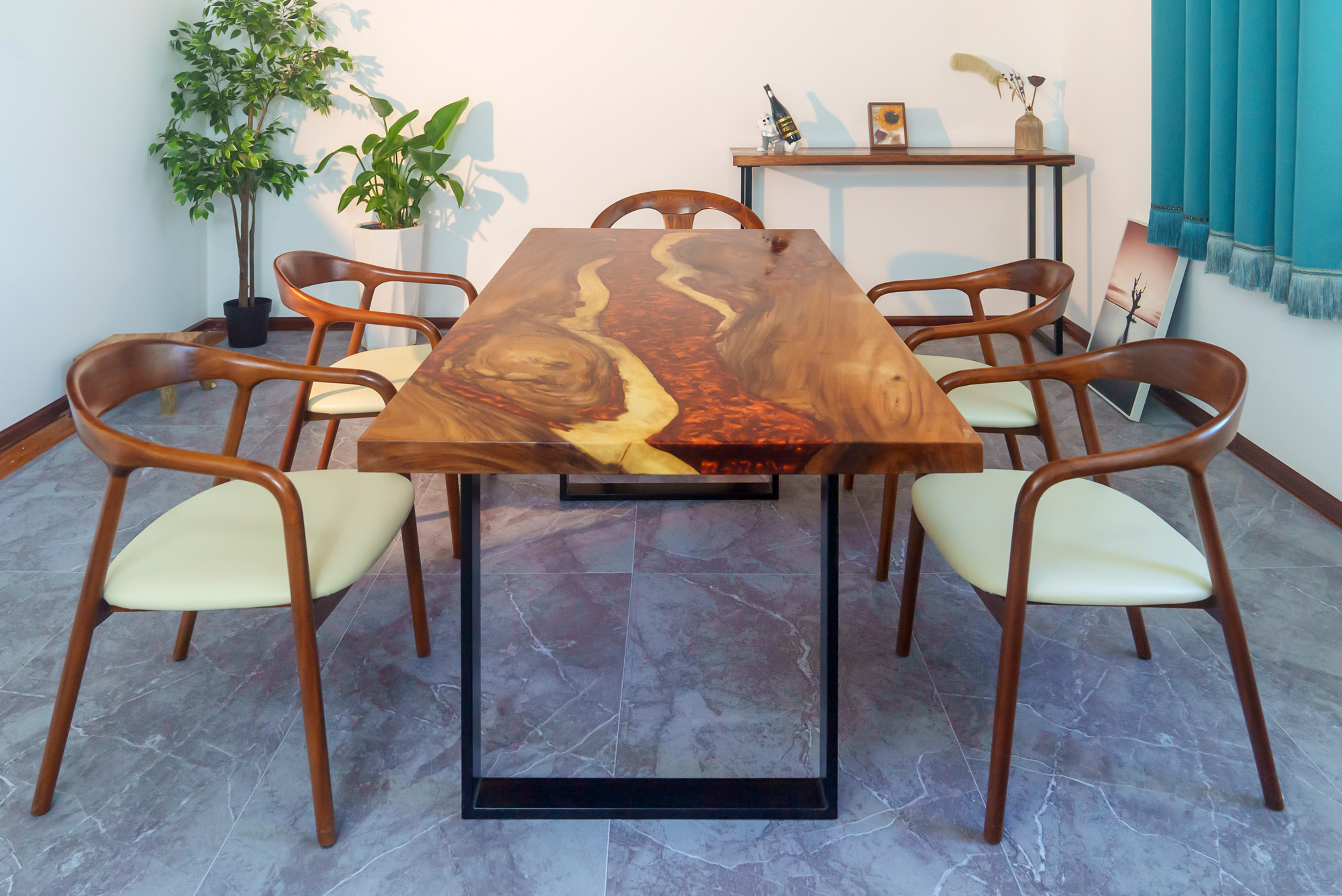 NI-MRed Epoxy Resin Table -| Dining table | Conference Table | Custom Made