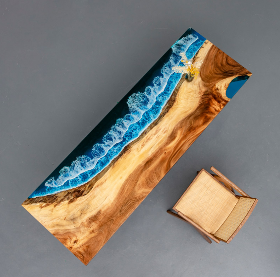 NI-0198 Ocean Theme |Dining table | Conference Table